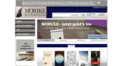 Desktop Screenshot of moerike-buch.de